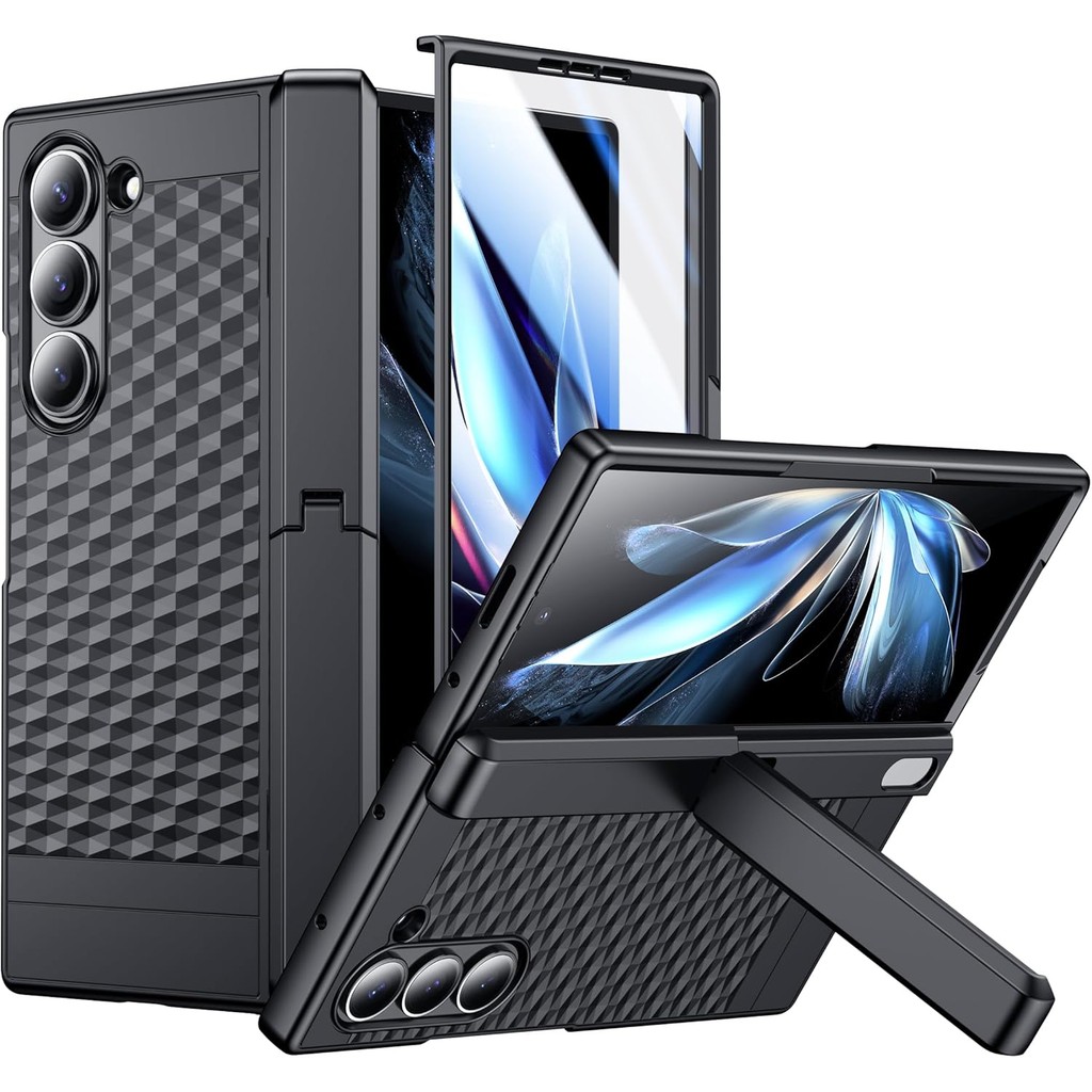 SAMSUNG ออกแบบมาสําหรับ ซัมซุง กาแลคซี Z พับ 6 กรณีร่างกายเต็มรูปแบบใน ...