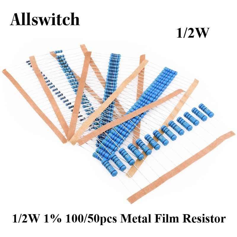 1206 Chip Widerstände 100 Stück - 0R Bis 1M Ohm Sortiment Für Elektronik Projekte