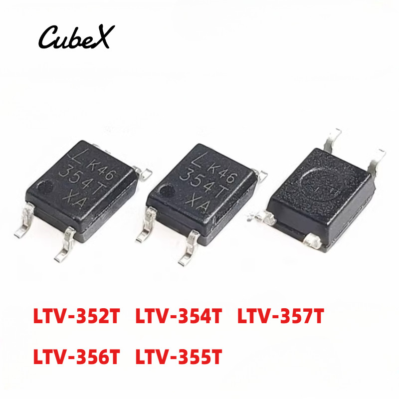 10 ชิ้นใหม่ LTV-352T LTV-354T LTV-355T LTV-356T LTV-357T SOP-4 SMD ...