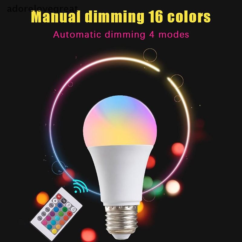 Alt 16 สี RGB หลอดไฟ LED Multicolor หลอดไฟ E27 ฐาน 220V ในครัวเรือน ...