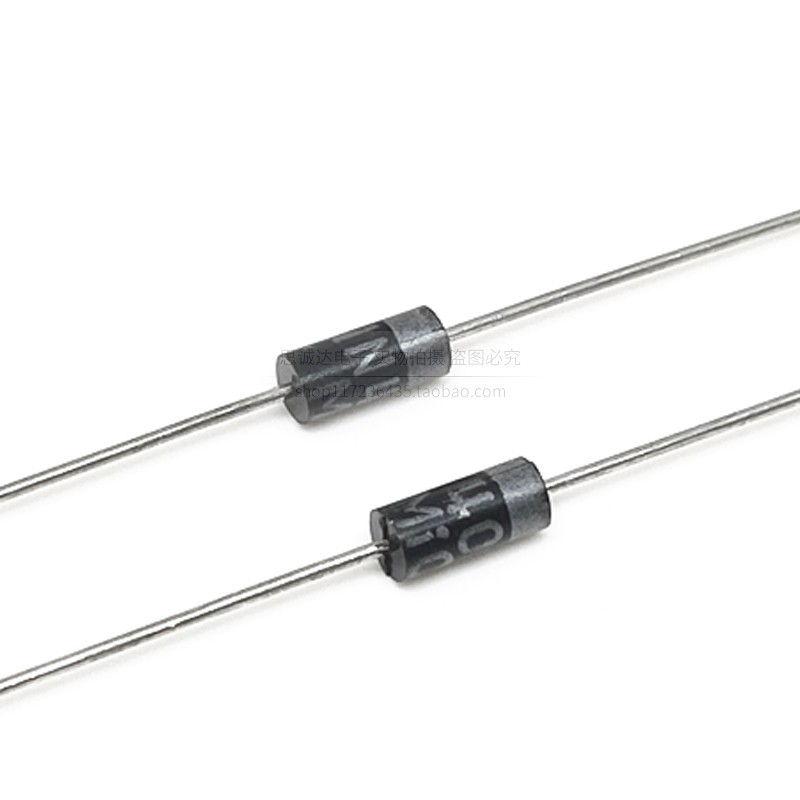 1N4007 Rectifier ไดโอด In-Line DO-41 IN4007 1A 1200V 58 มม.ยาว Plug-In ...