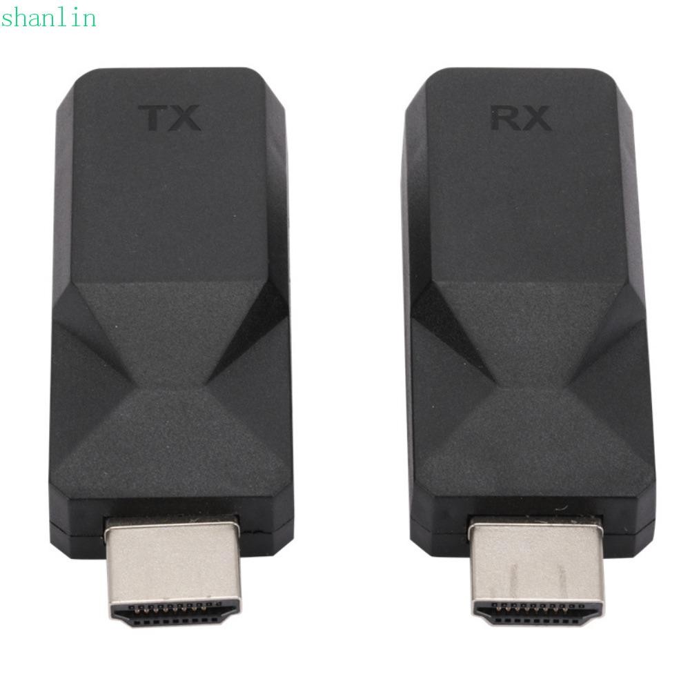 SHANLIN RJ45 เป็นอะแดปเตอร์ขยาย HDMI, RX Receiver TX Transmitter 60m ...