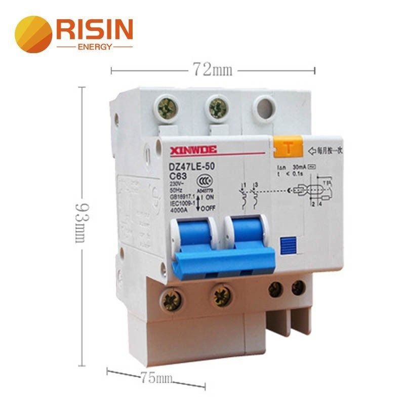 รับประกันคุณภาพ Elcb Mcb Mini Earth Leakage Circuit Breaker Mccb Rccb ...