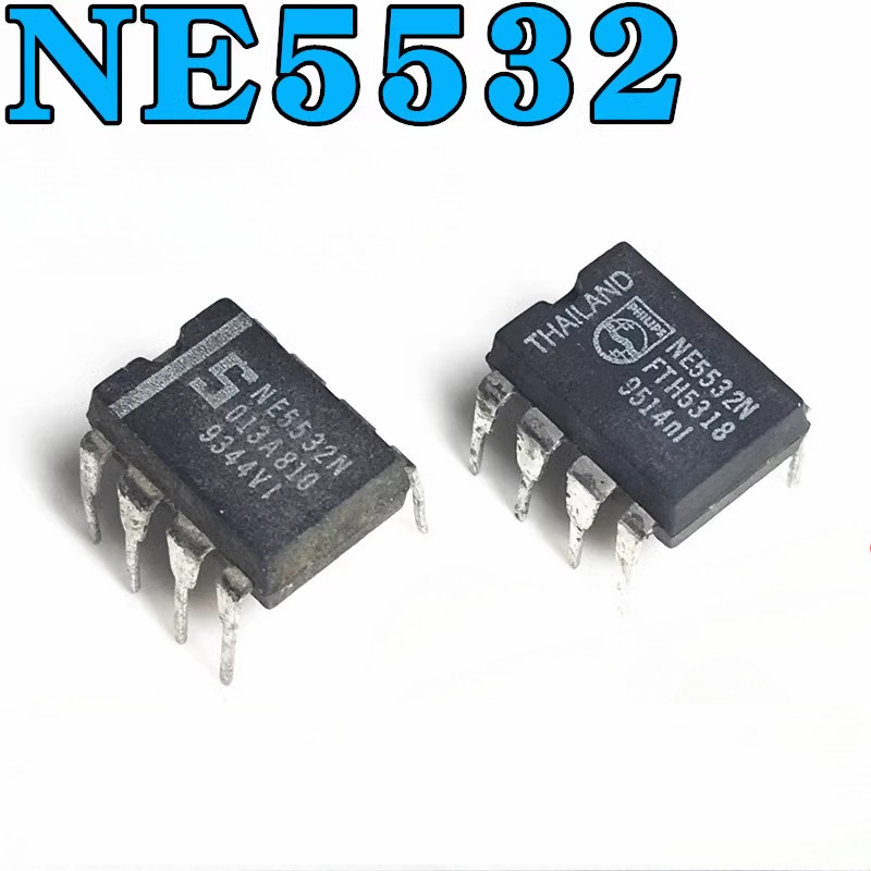 5‌/2ชิ้น ‌ใช้ของแท้ NE5532N NE5532 Dual Operational Amplifier IC เสียง ...