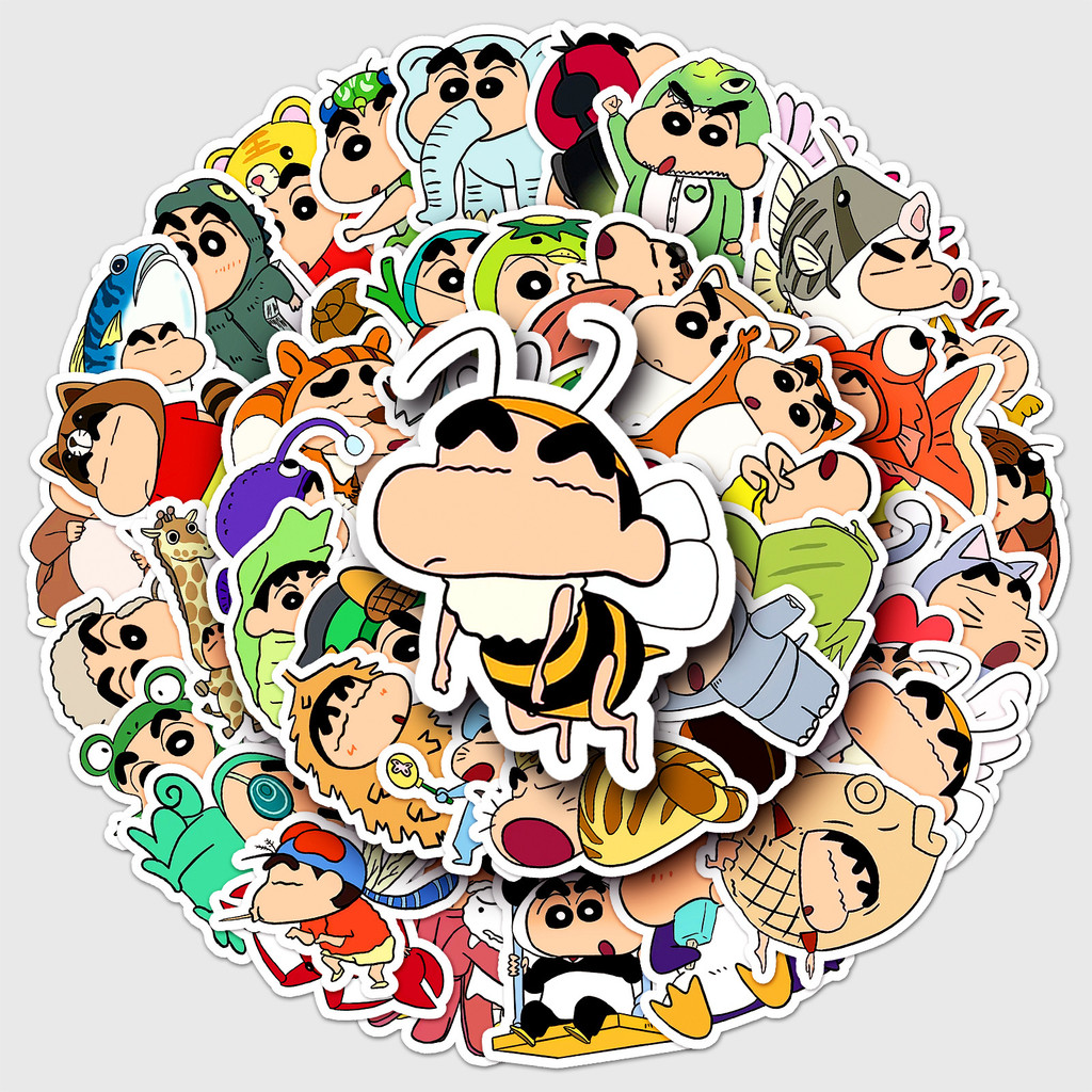 พร้อมส่ง Sticker Crayon Shin-chan Shin chan cosplay สติกเกอร์กันน้ำรูป ...
