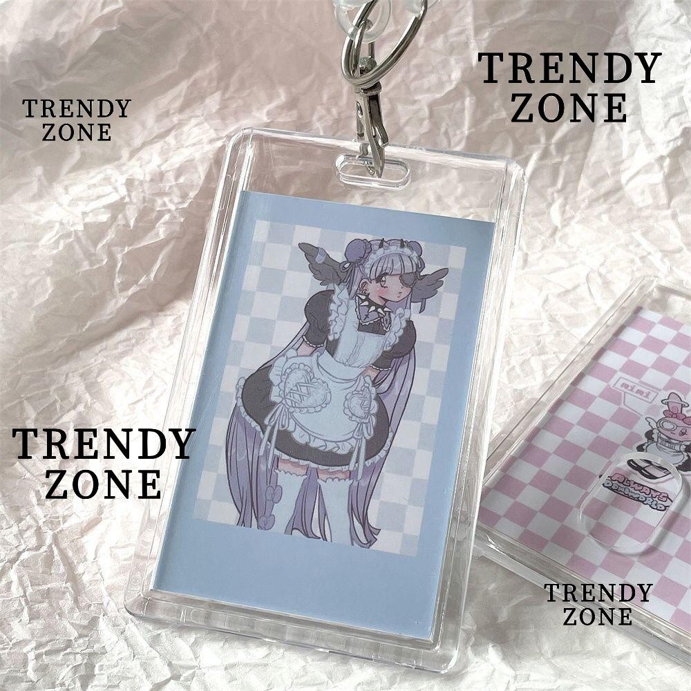Trendyzone Photocard Holder, Spring Rope Transparent Card Holder, 2024 ...