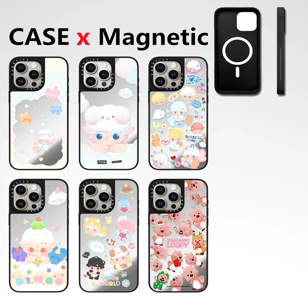 Casetify POP MART DIMOO สีสันฝัน Magnetic effect เคสโทรศัพท์เข้ากันได้ ...