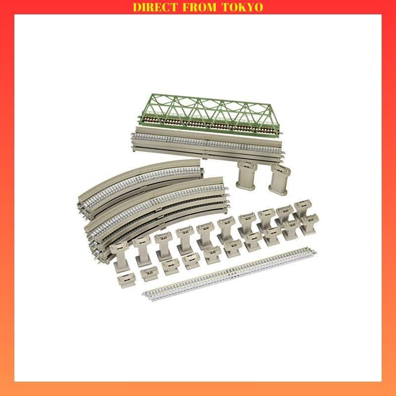 TOMIX N Gauge Rail Set Overpass Set C Pattern 91027 Railway Model Rail ...