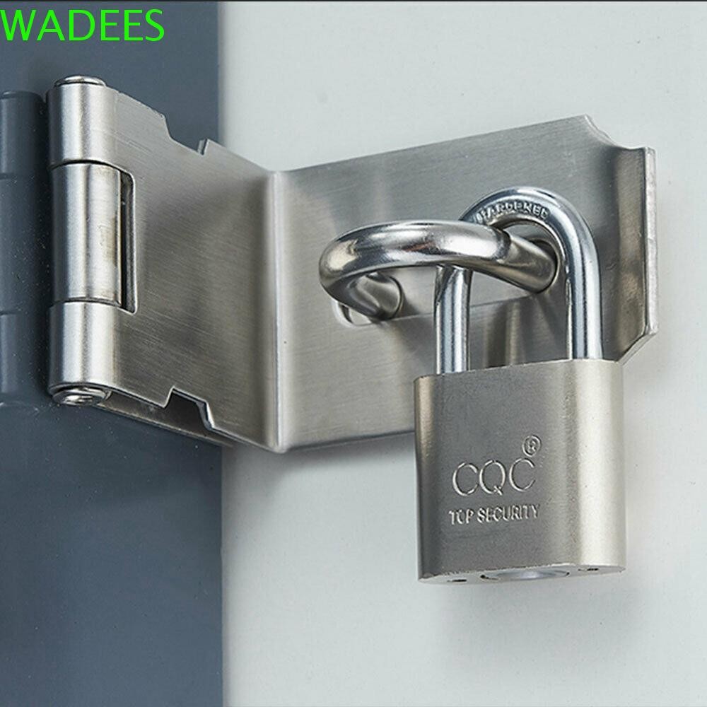 Wadees Hasp Gate Burglar-proof Security ฮาร์ดแวร์ทนทาน Anti-theft ตู้ ...
