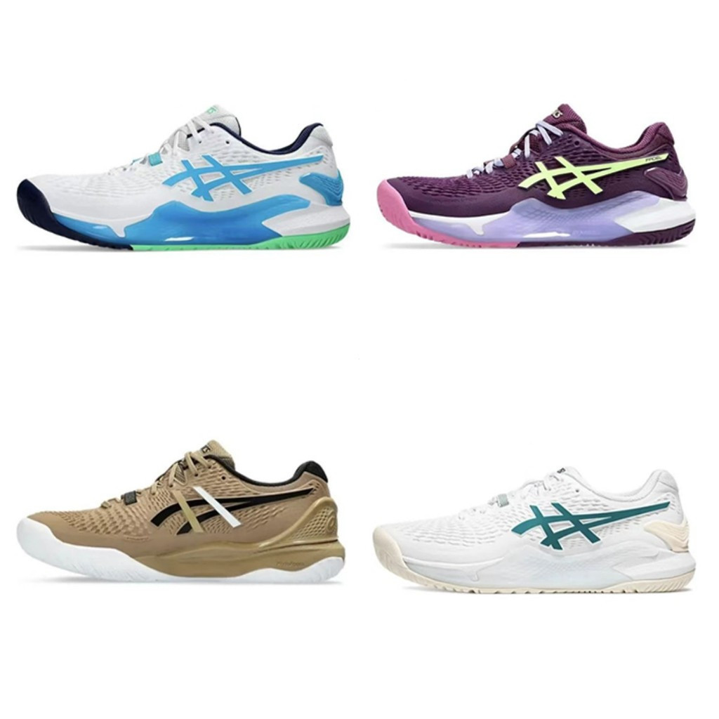 รองเท้าเทนนิสมืออาชีพ ASICS ASICS รุ่น GEL RESOLUTION 9 ดูดซับแรงกระแทก ...