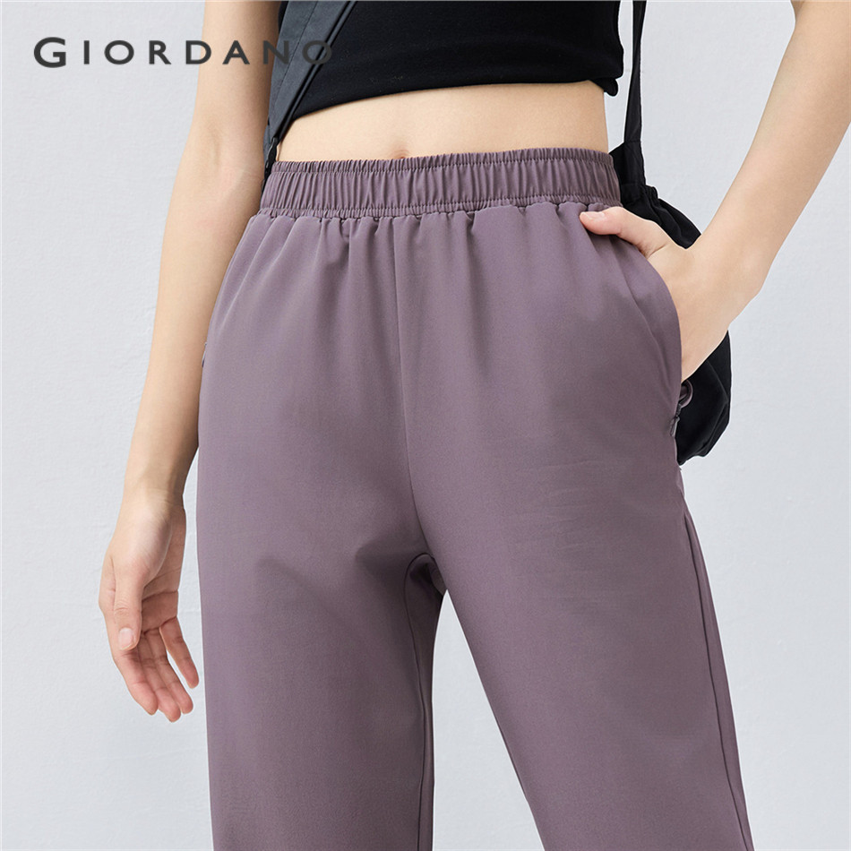 Spring New Arts Style Women Elastic Waist Ankle-length Loose Jeans Side Pocket Vintage Print Cotton Denim Harem Pants V918