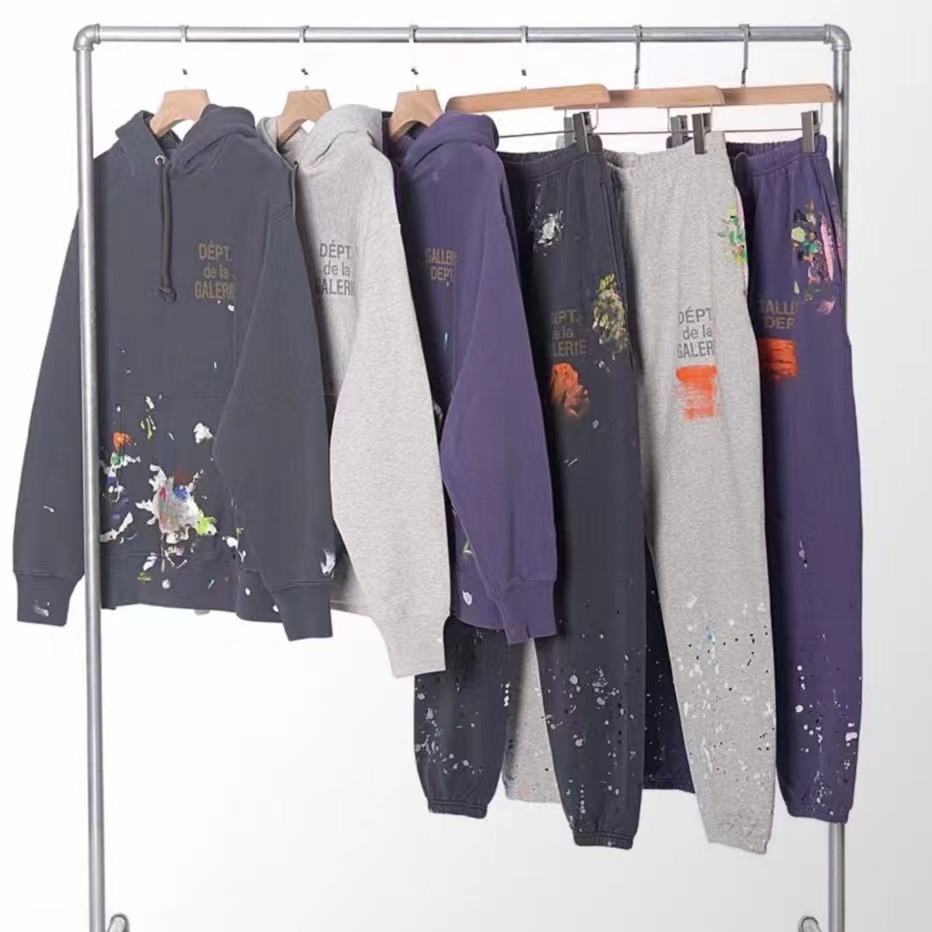 GL1Y Gallery Dept Graffiti SplashInk Paint Hoodie Sweater High Street