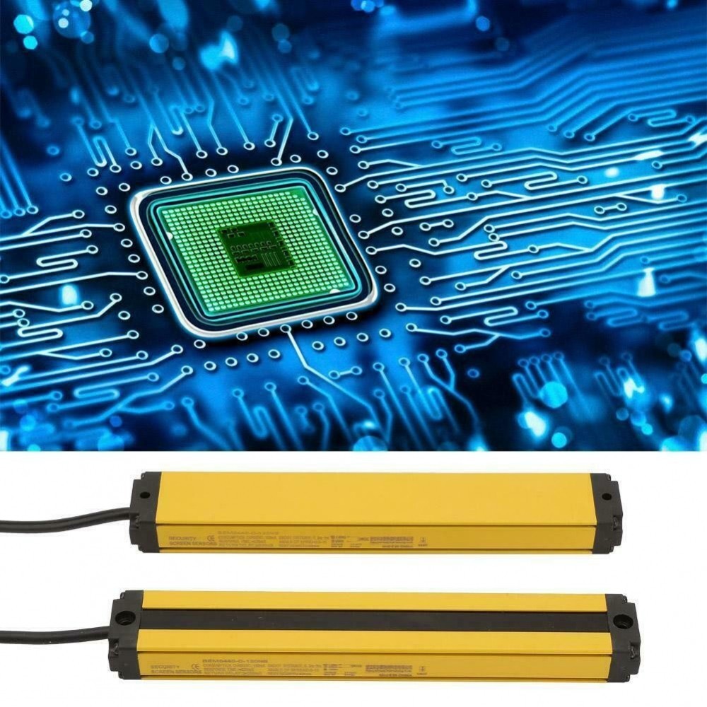 Light Curtain Sensor Multi-area Protection NPN Output Mode New And High ...