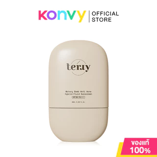 โปรโมชั่น Flash Sale : Terry Watery Bomb Anti Acne Hybrid-Fluid Sunscreen SPF50 PA 20ml เธอร์รี่ กันแดดหนมปัง.