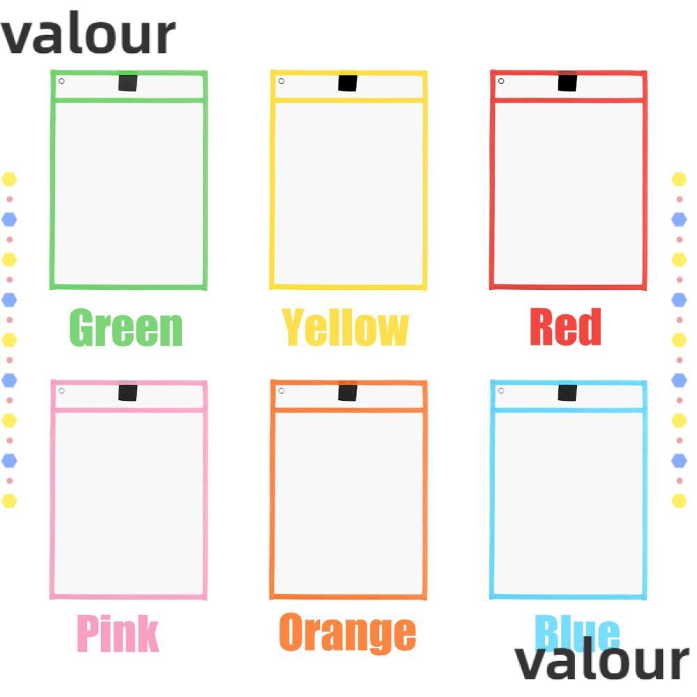 Valour 1/3 ชิ้นอุปกรณ์การสอนสํานักงาน Erasable ทนทานเครื่องเขียนกระดาน ...