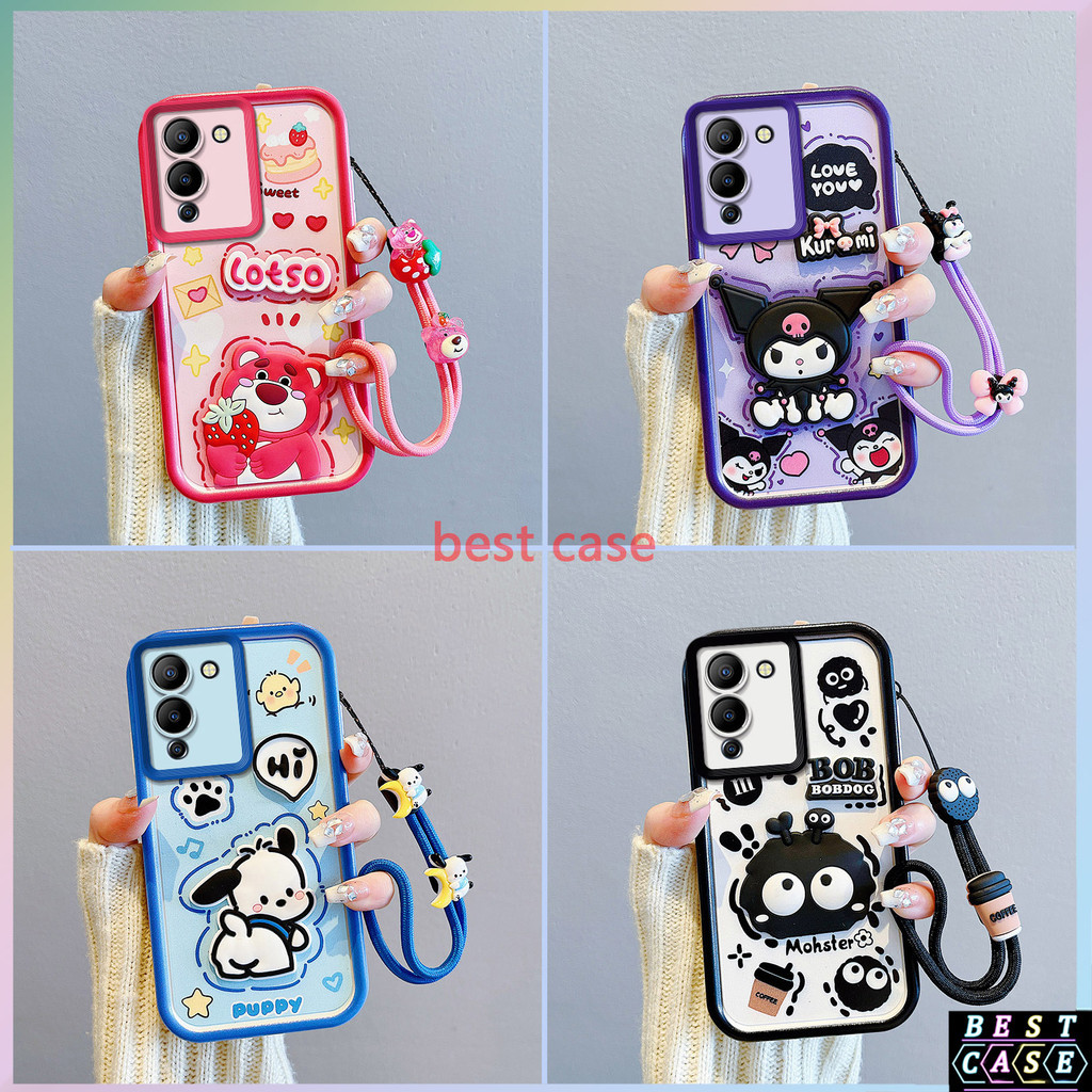 เคส Infinix Note 12 G96 การ์ตูนน่ารักเคสโทรศัพท์นุ่มสามมิติรูปตุ๊กตา BB ...