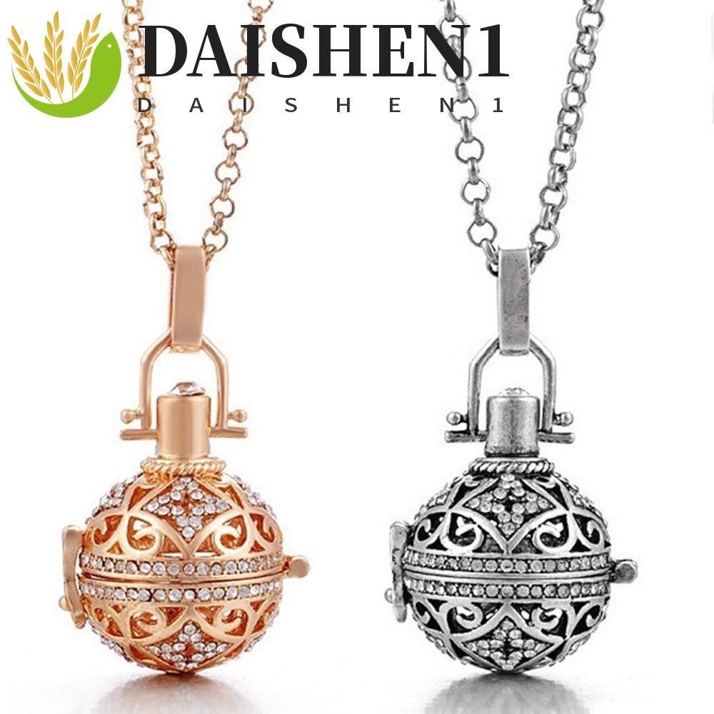Daishen1 จี้ล็อกเก็ตของขวัญแฟชั่น Angel Caller เครื่องประดับ Hollow Out ...
