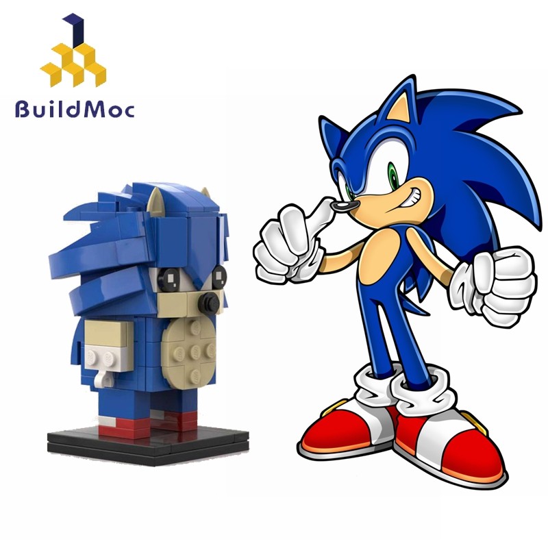 Sonic The Hedgehog Brickhead รุ่น MOC-188779 Building Blocks ของเล่น ...