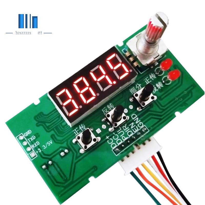 ความเร็ว RPM Display Stepper Motor Driver Controller Board ความเร็วถอย ...