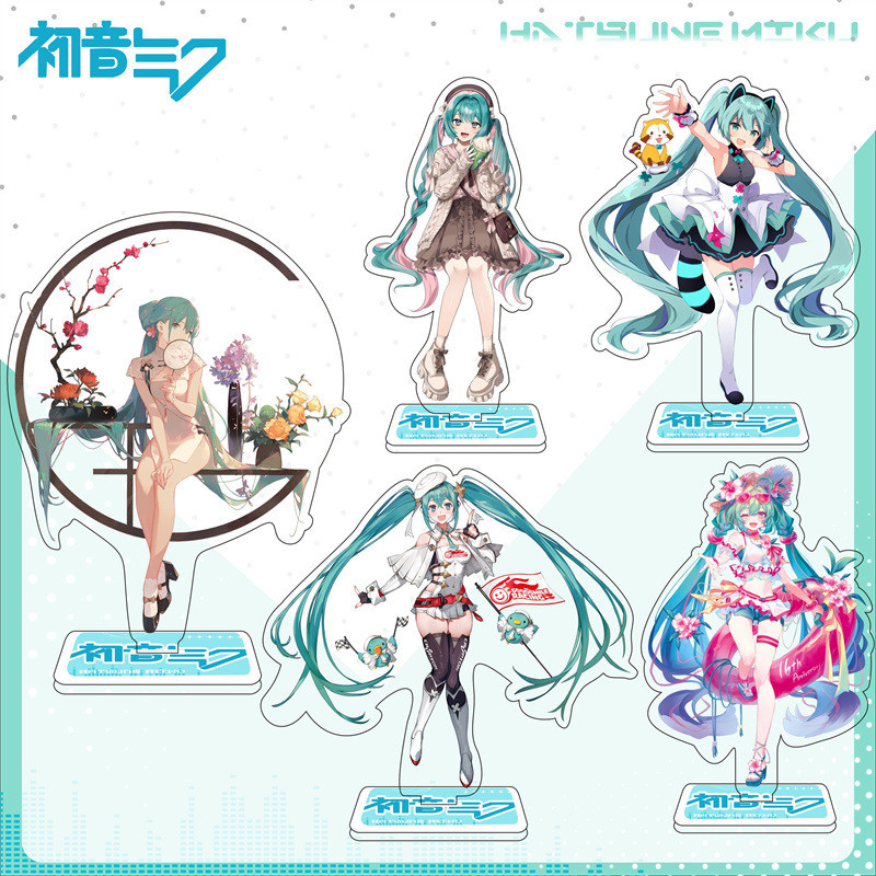 Hatsune Miku Virtual Electronic Singer สินค้าสองมิติการ์ตูนอะคริลิค ...