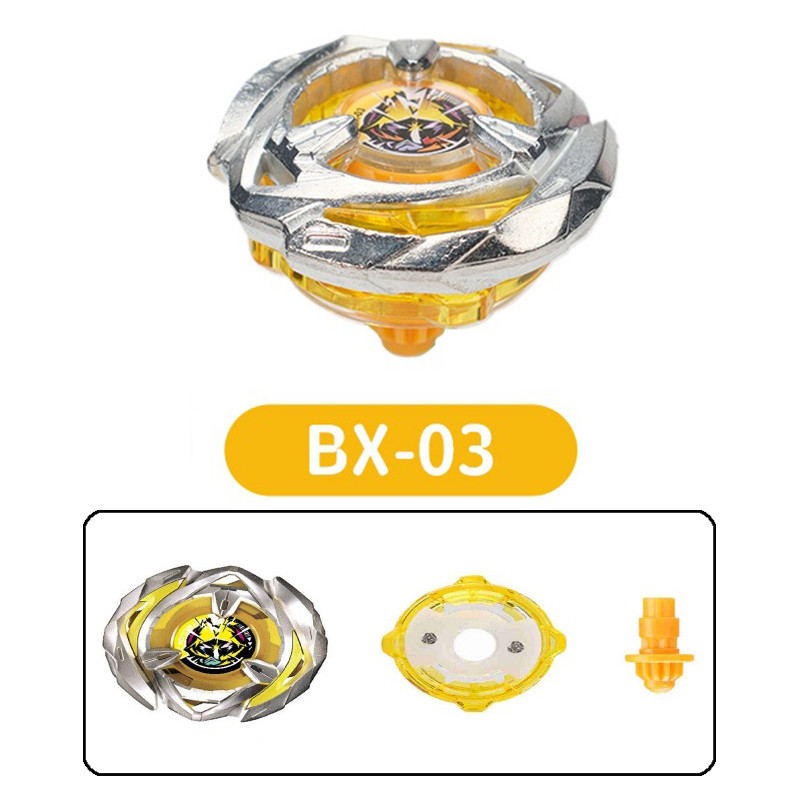 1pcs Beyblade X Complete UX-03 BX-23 UX-01 โลหะ Bey Blade Burst BX