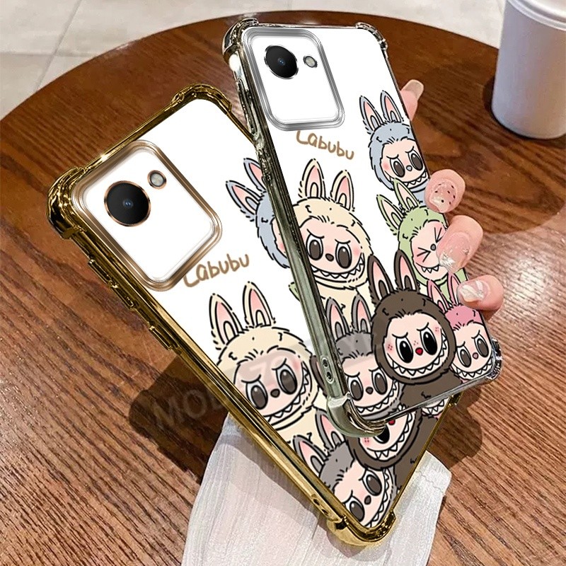 สําหรับrealme Narzo 50i Primeกรณีซิลิโคนอ่อนนุ่มElectroplating TPU ...