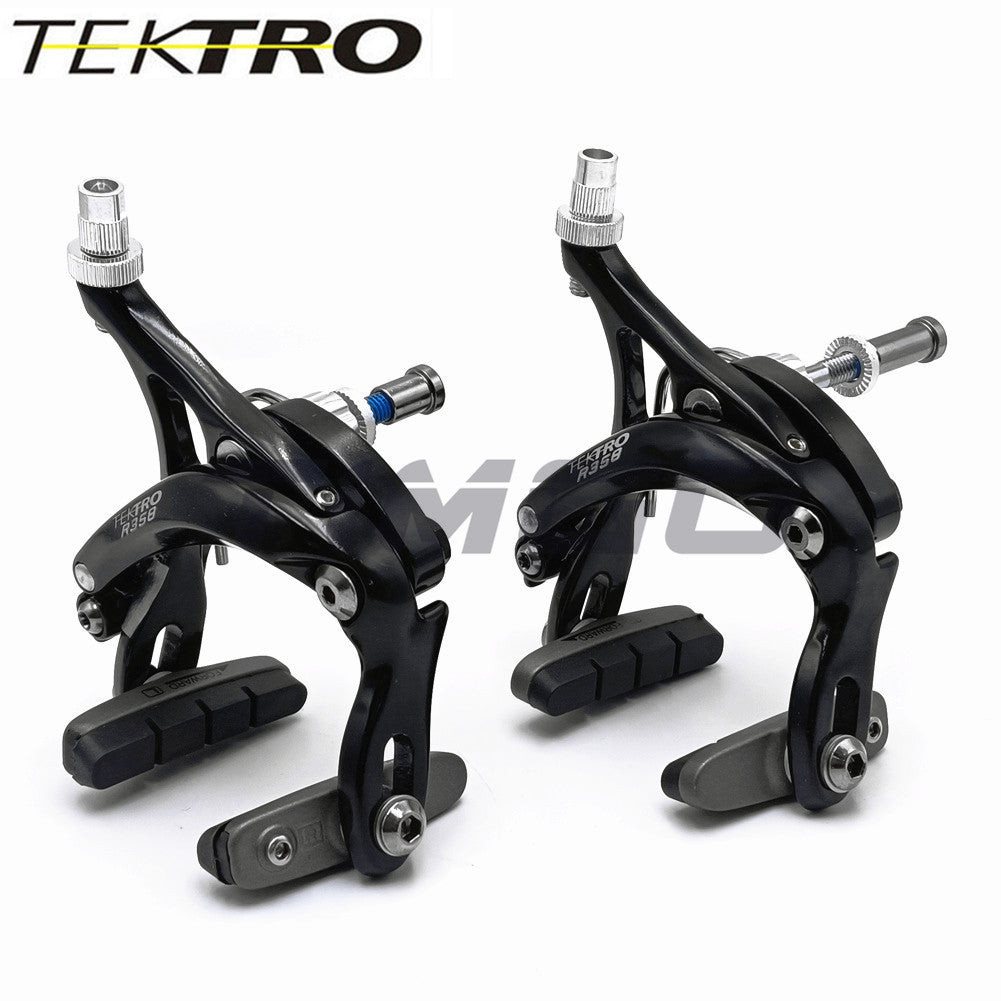 Tektro R358 แผนที่จักรยานยาว Reach Dual Pivot C-Brake Rim เบรค Caliper ...