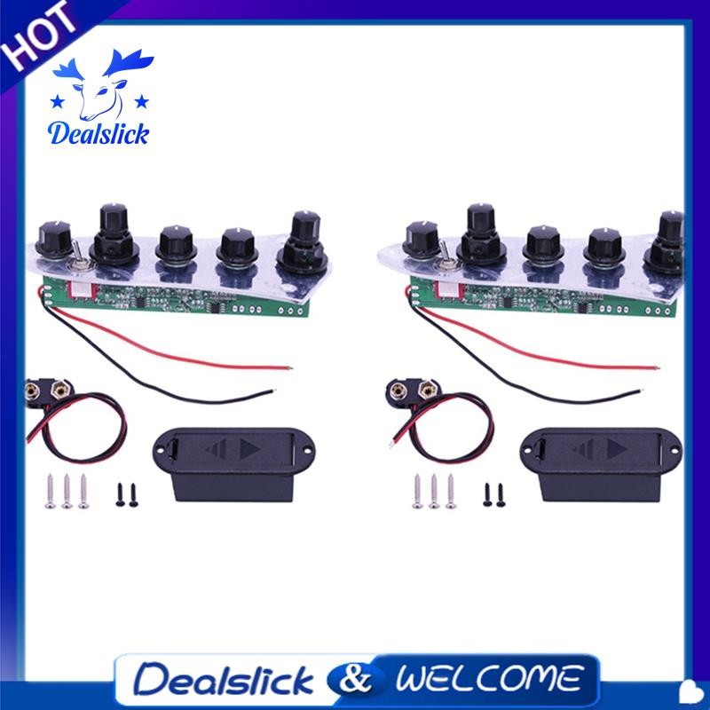 Dealslick2 ชิ้น 5 Jazz สําหรับ JB Bass Load แผ่นควบคุมแบบมีสายสําหรับ 4 ...