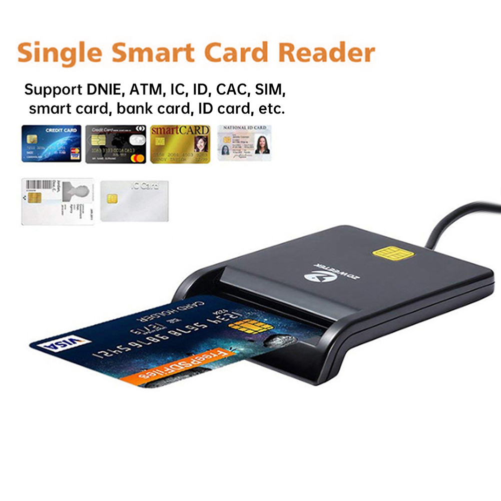 เครื่องอ่านบัตรประชาชน ZW-12620-1 Smart Card Reader แบรนด์ Zoweetek ของ ...