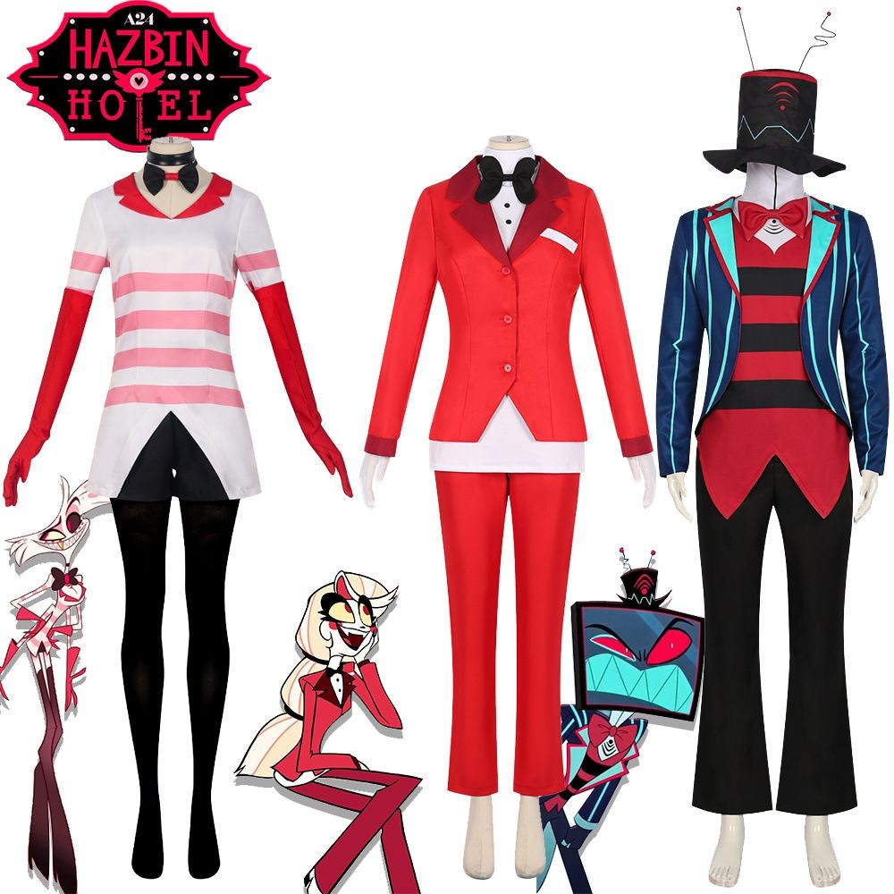 [จัดส่งด่วน] Hell Inn cos เสื้อผ้า Angel Charlie Morning Star ALASTOR ...