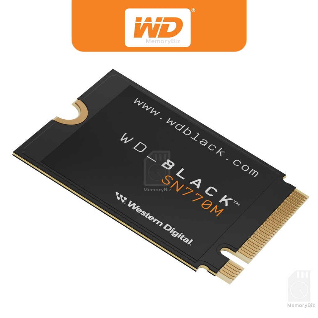 WD 500 GB SSD (เอสเอสดี) WD BLACK SN770M - PCIe 4x4/NVMe M.2 2230