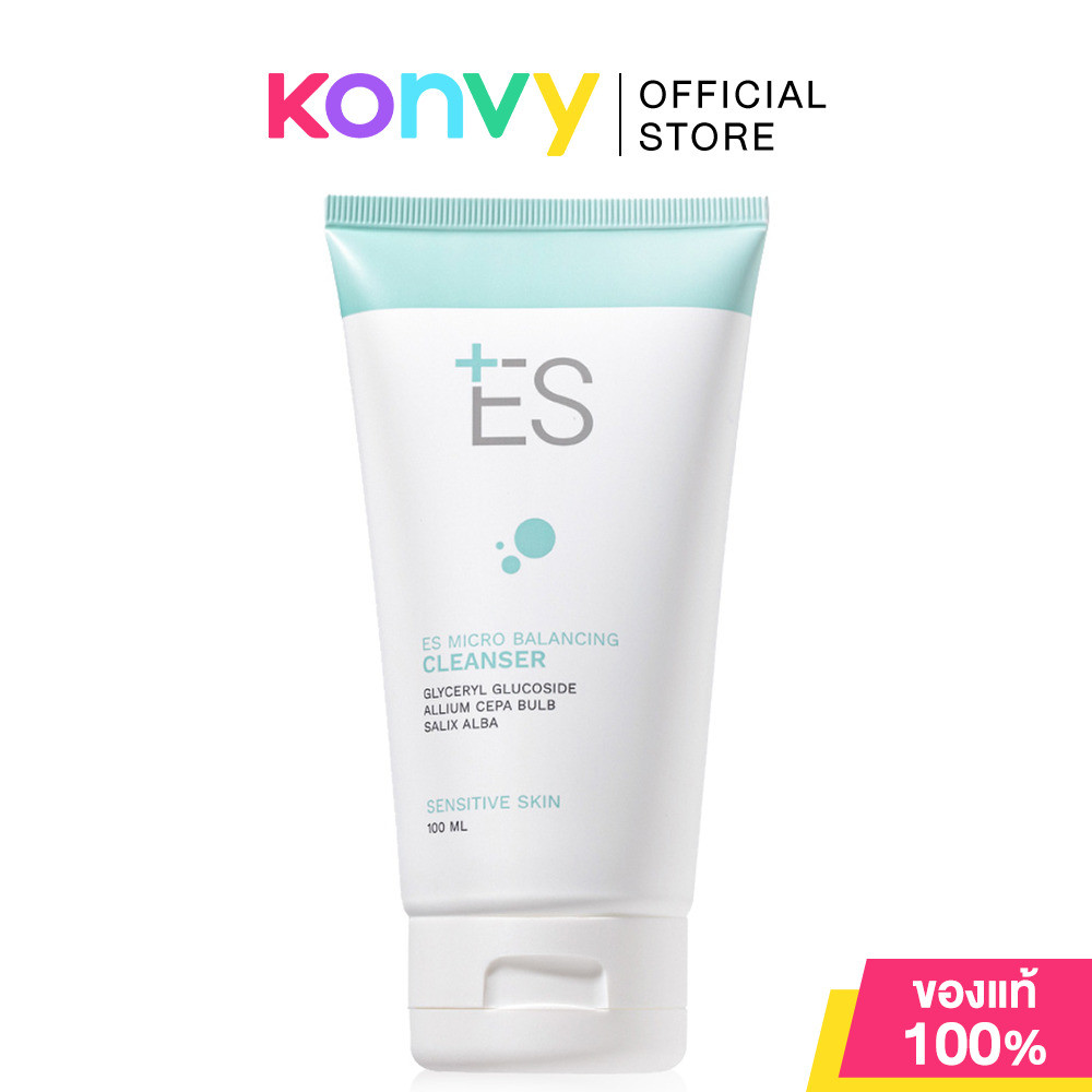 ES Micro Balancing Cleanser 100ml เอส เจลล้างหน้า. | Shopee Thailand