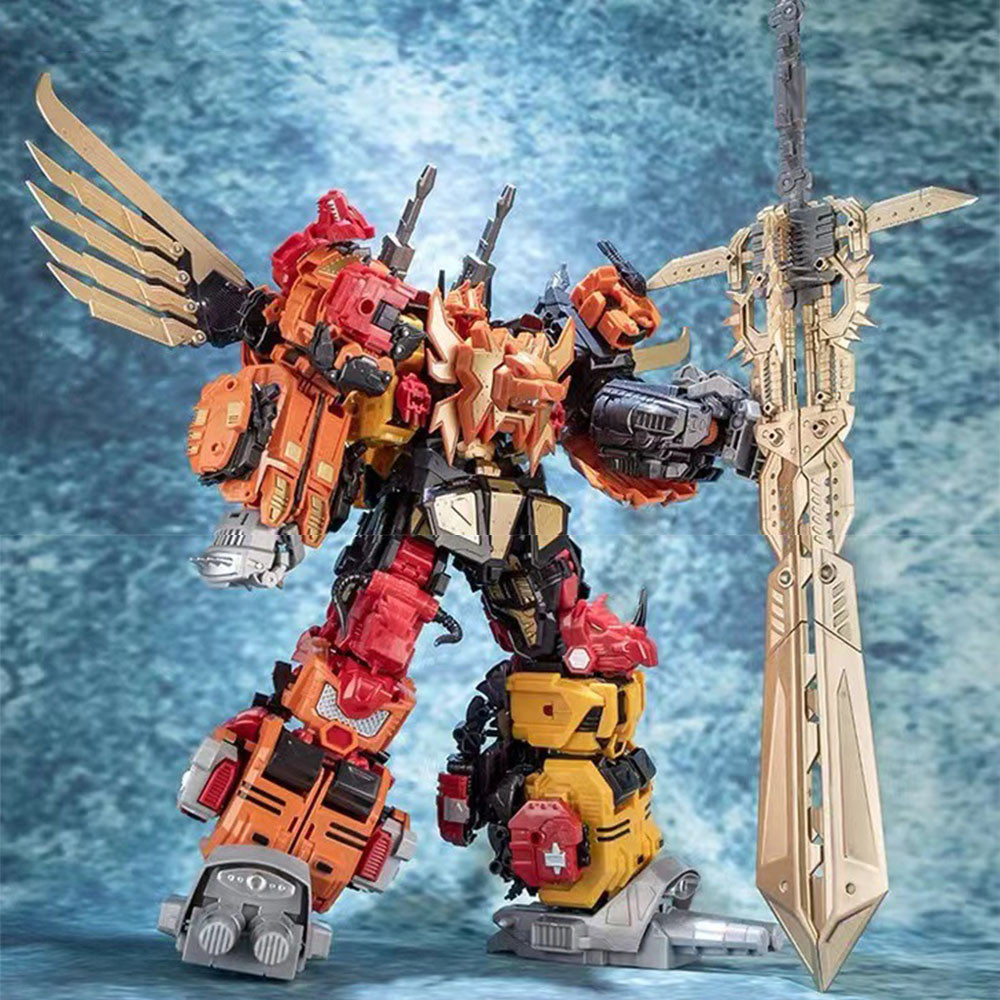 Transformers Predaking ของเล่นรูป 5 ใน 1 Beast King Cars หุ่นยนต์ ...