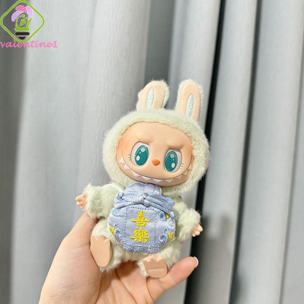 Valentine นั่ง Party Labubu ตุ๊กตากระเป๋า, 17 ซม.ตุ๊กตาเต่า Labubu ...