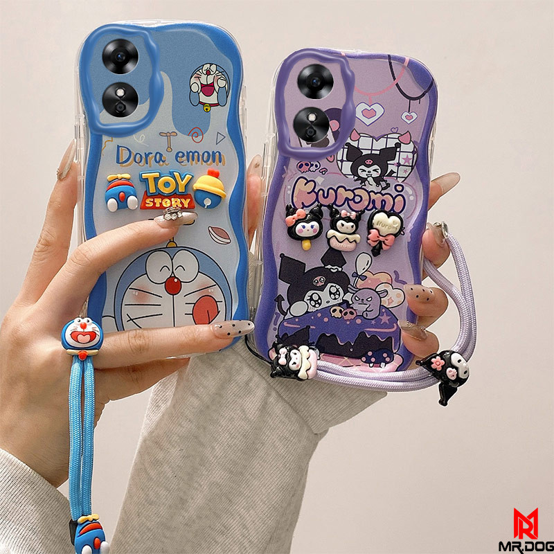 ILING Cover for Oppo A17/Oppo A17K, Colourful Silicone Cabin Case