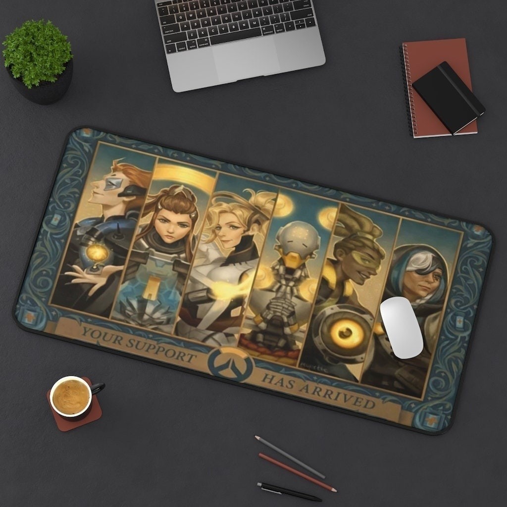 แผ่นรองเมาส์ Mat | Overwatch Desk Mousepad รองรับของคุณมี Overwatch ...
