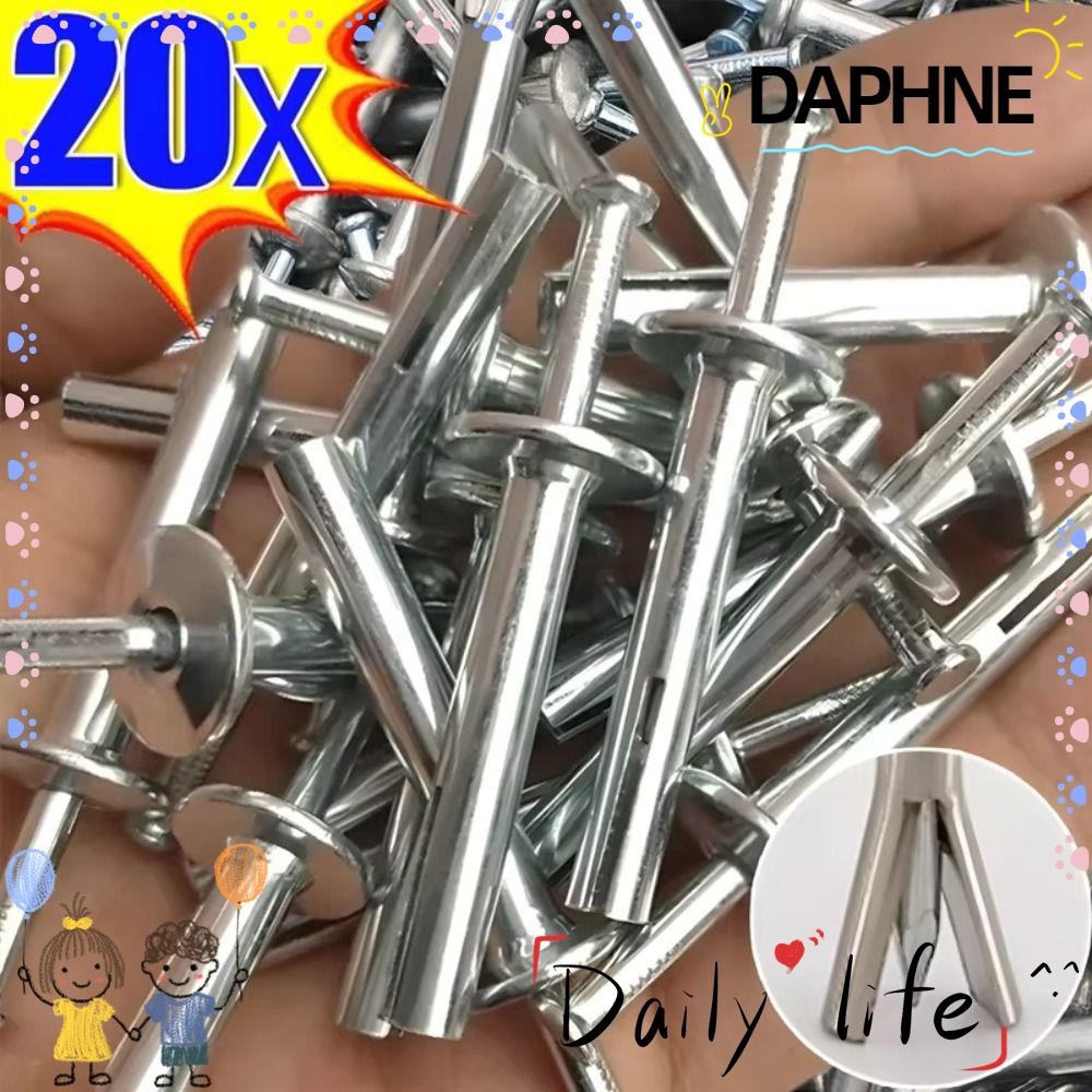 DAPHNE Rivet Assortment Kit, Steel Knock Type Hammer Drive Rivet, M6 ...