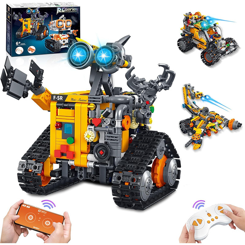 Technic Robot Building Kit App & รีโมทคอนโทรลหุ่นยนต์ของเล่นสําหรับเด็ก ...