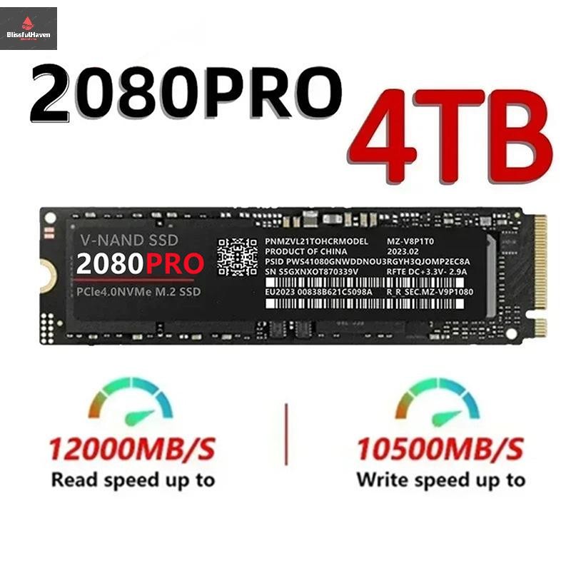 Cod 4TB Ssd Solid State 2080pro ฮาร์ดไดรฟ์ Naffi M.2 Ssd Nvme PCIE 4.0 ...