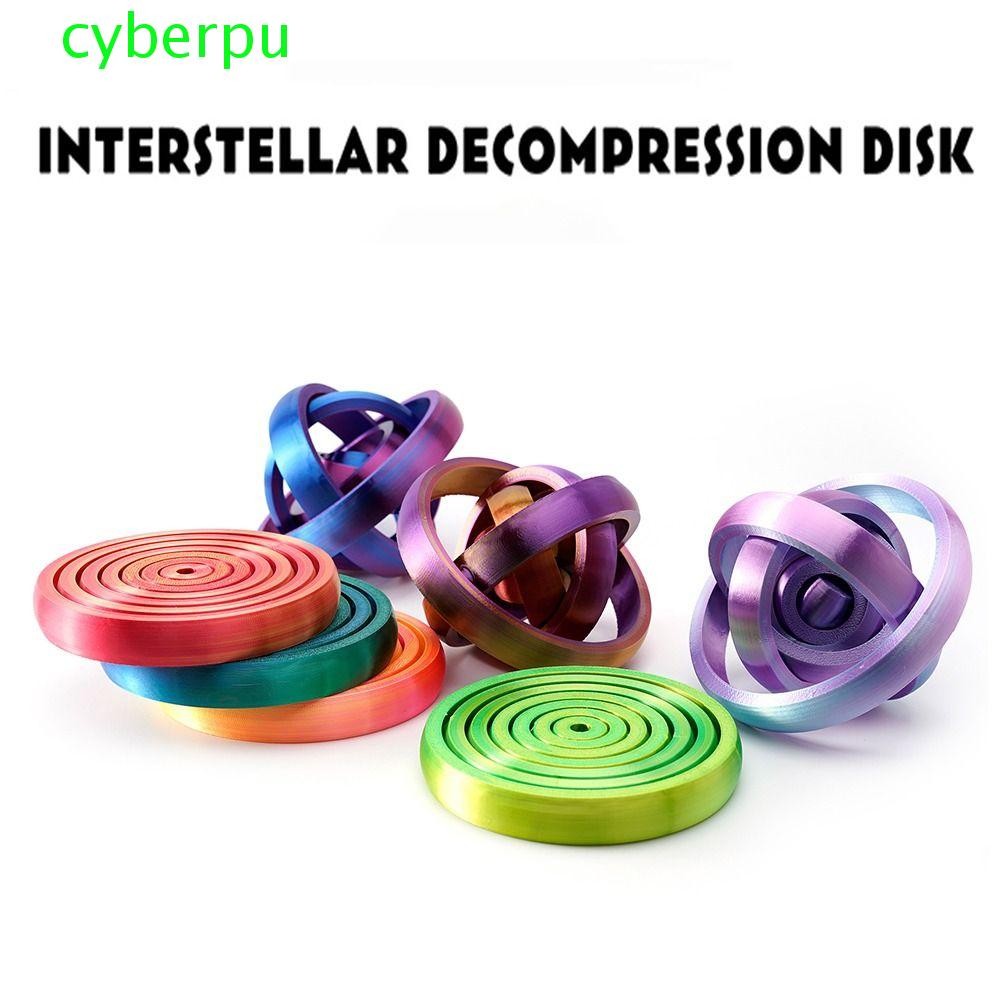 Cyberpulse รอบหมุนของเล่น, 3D พิมพ์ AntiAnxiety Fractal Fidget Disc ...