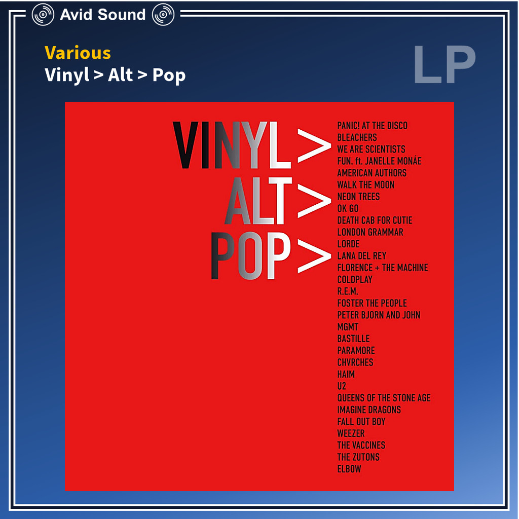แผ่นเสียง รวมเพลง Various Artists Vinyl > Alt > Pop ใหม่ ซีล ...