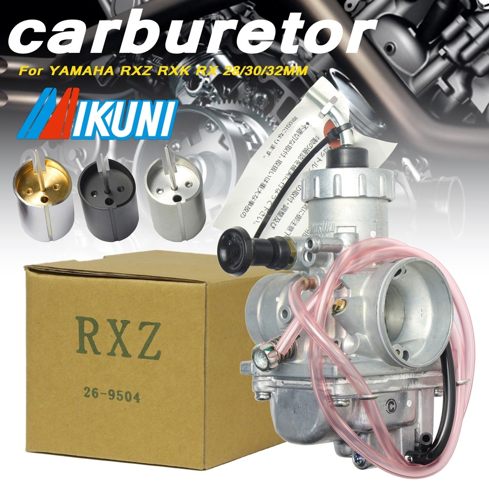 คาร์บูเรเตอร์ Rxz 30 มม.Rx Rxk 135 สไลด์สีดํามาตรฐาน Std Milicarb ...