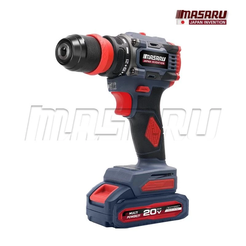 MASARU รุ่น SCDI-105 แรงบิด 85 N.m สว่านไขควงกระแทกไร้สาย 3 ระบบ ไขควงไร้สาย สว่านไขควง แบตเตอรี่ลิเธียม