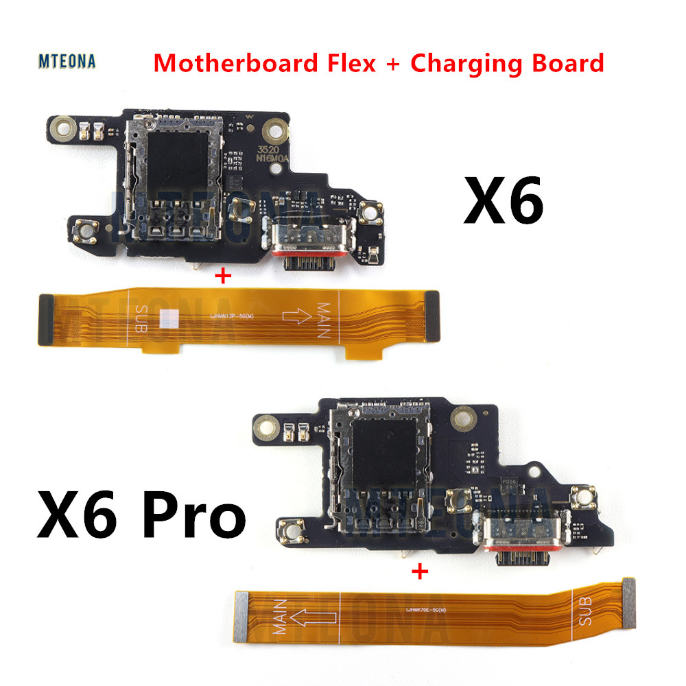 สําหรับ Xiaomi Poco X6 / X6 Pro 5G USB ชาร์จพอร์ต Dock Board SIM Reader ...