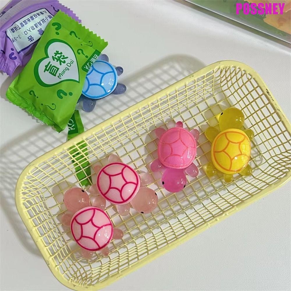 Possney 10 ชิ้น/ถุง Mini Luminous Turtles รุ่น, สุ่มแสงใน Dark Turtle ...