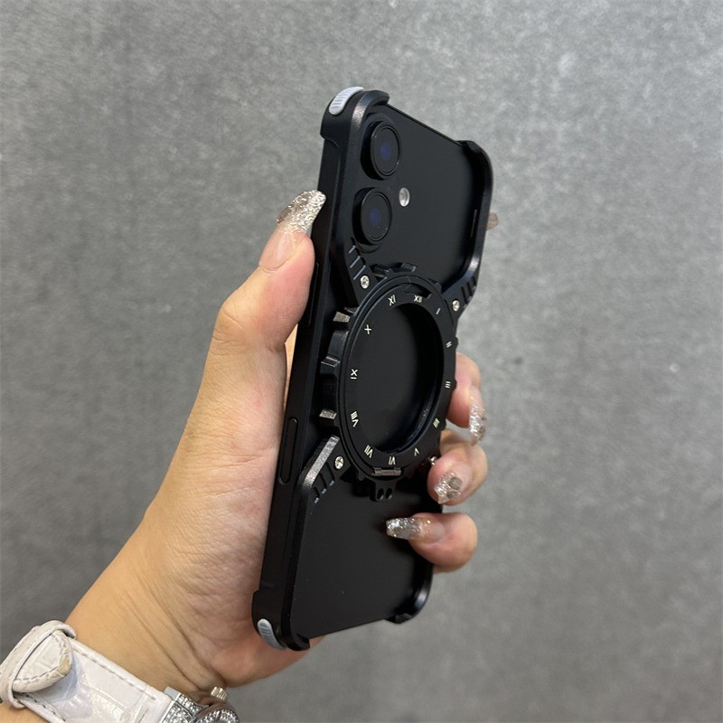 HOCE หรูหรา Cool โลหะอลูมิเนียมแม่เหล็กเคสโทรศัพท์สําหรับ iPhone 13 14 ...