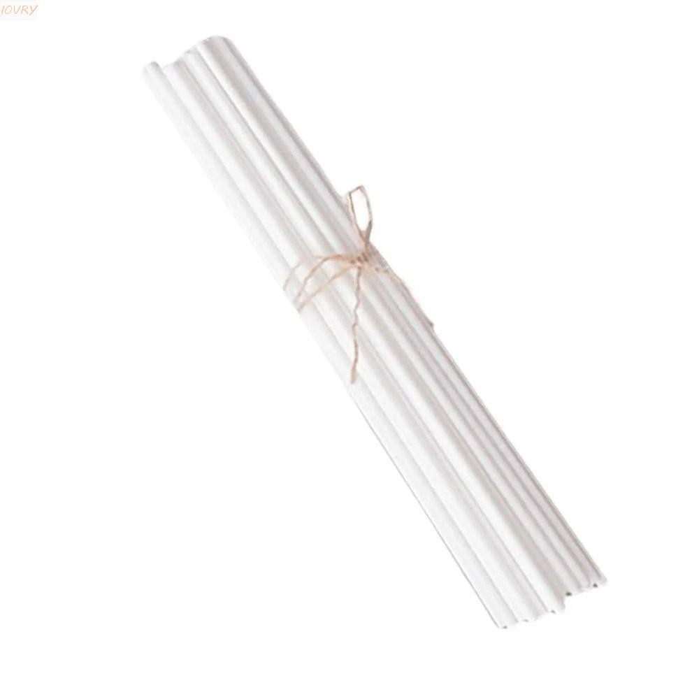 Ivory 100 ชิ้นเส้นใย Reed Diffuser Sticks, 3 มม.* 25 ซม.แบบพกพา Reed ...