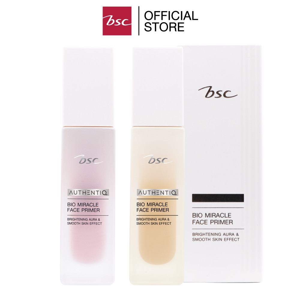 BSC AUTHENTIQ BIO MIRACLE FACE PRIMER บีเอสซี ออเธนทิค ไบโอ มิราเคิล ...
