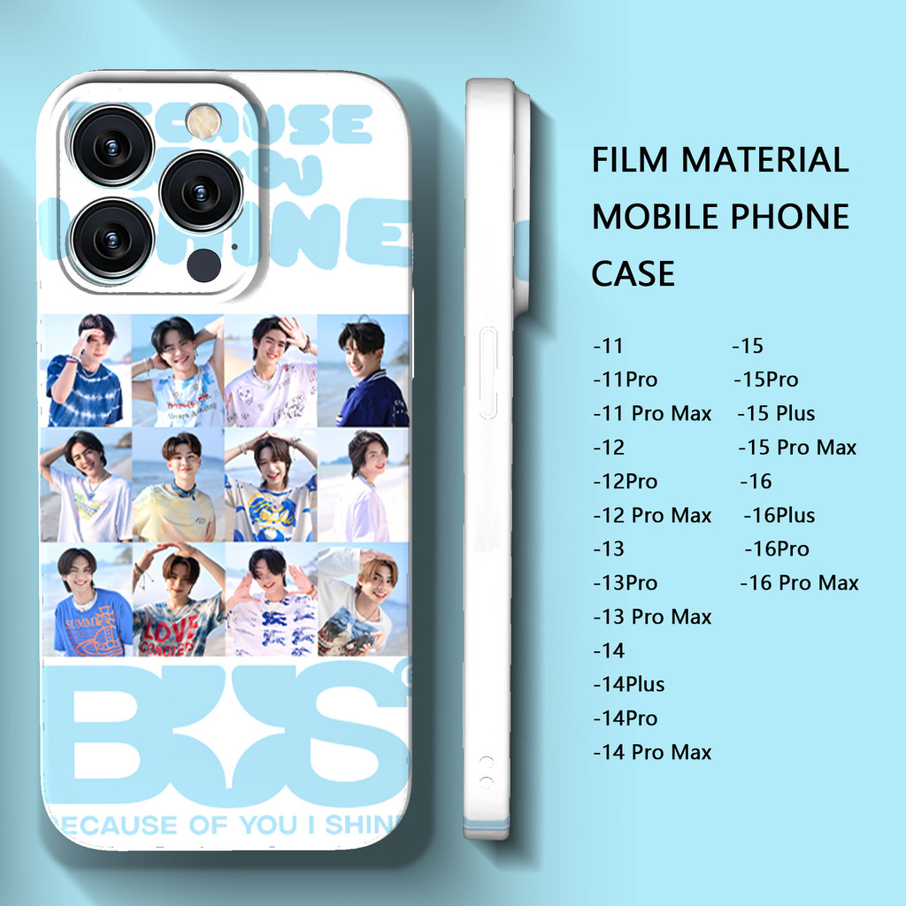 เคสมือถือแอปเปิ้ล BUS because of you i shine iPhone 11 PRO MAX 12 13 14 ...