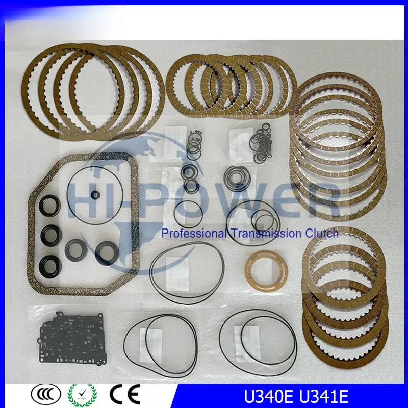 U340E U341E เกียร์อัตโนมัติสร้างชุดคลัทช์แผ่นแรงเสียดทานสำหรับโตโยต้าโค ...